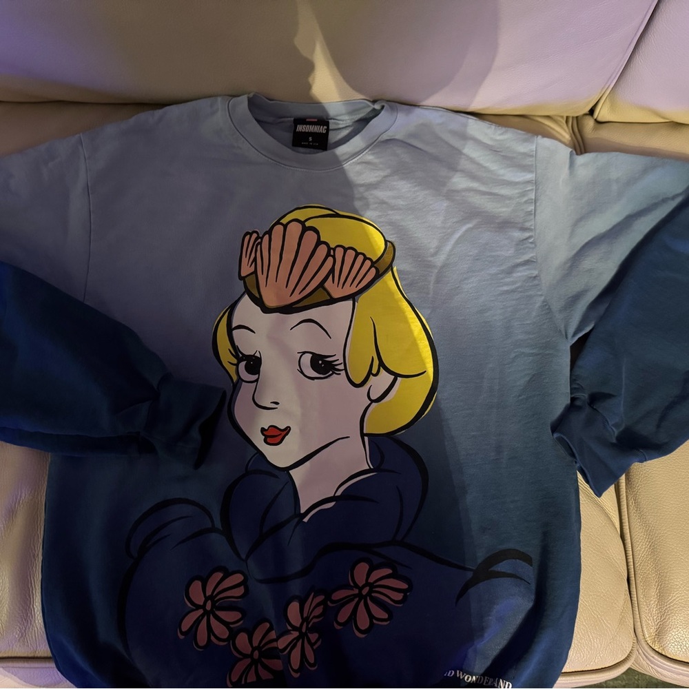 Insomniac Beyond Wonderland Sweatshirt, Alice in Wonderland, Made in USA